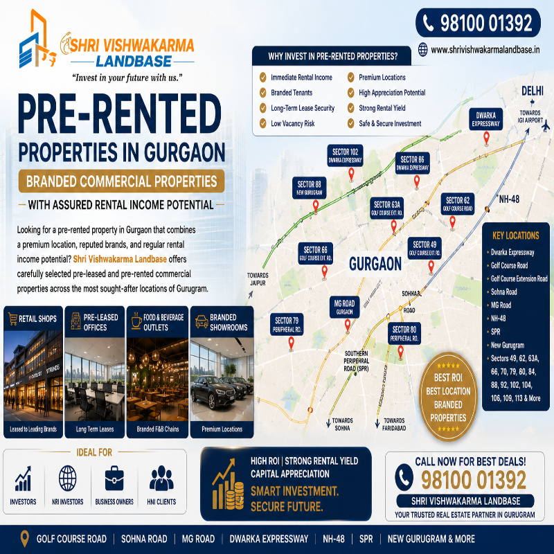 Pre Rented Properties